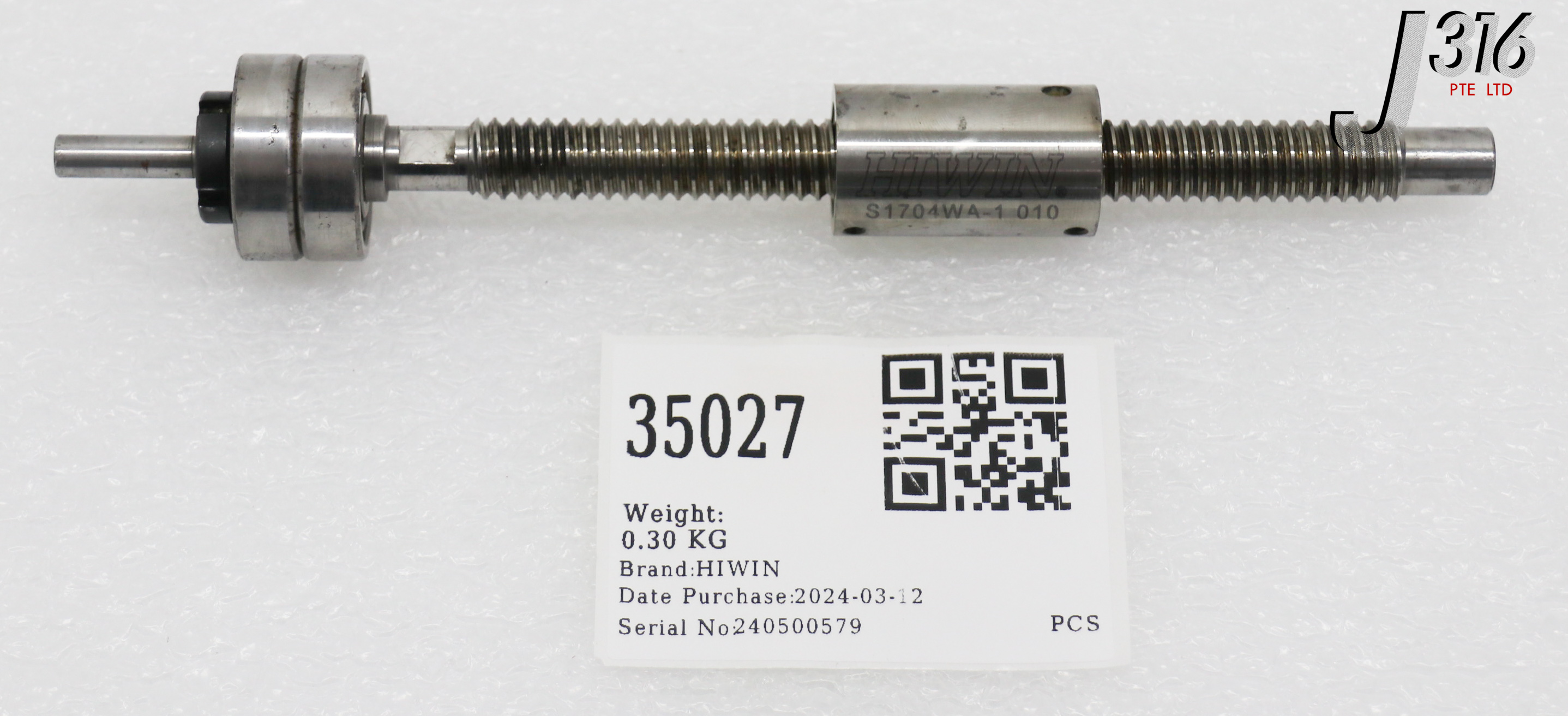 作品オーダー 35027 HIWIN BALL SCREW, LENGTH: 21CM S1704WA-1 | eBay